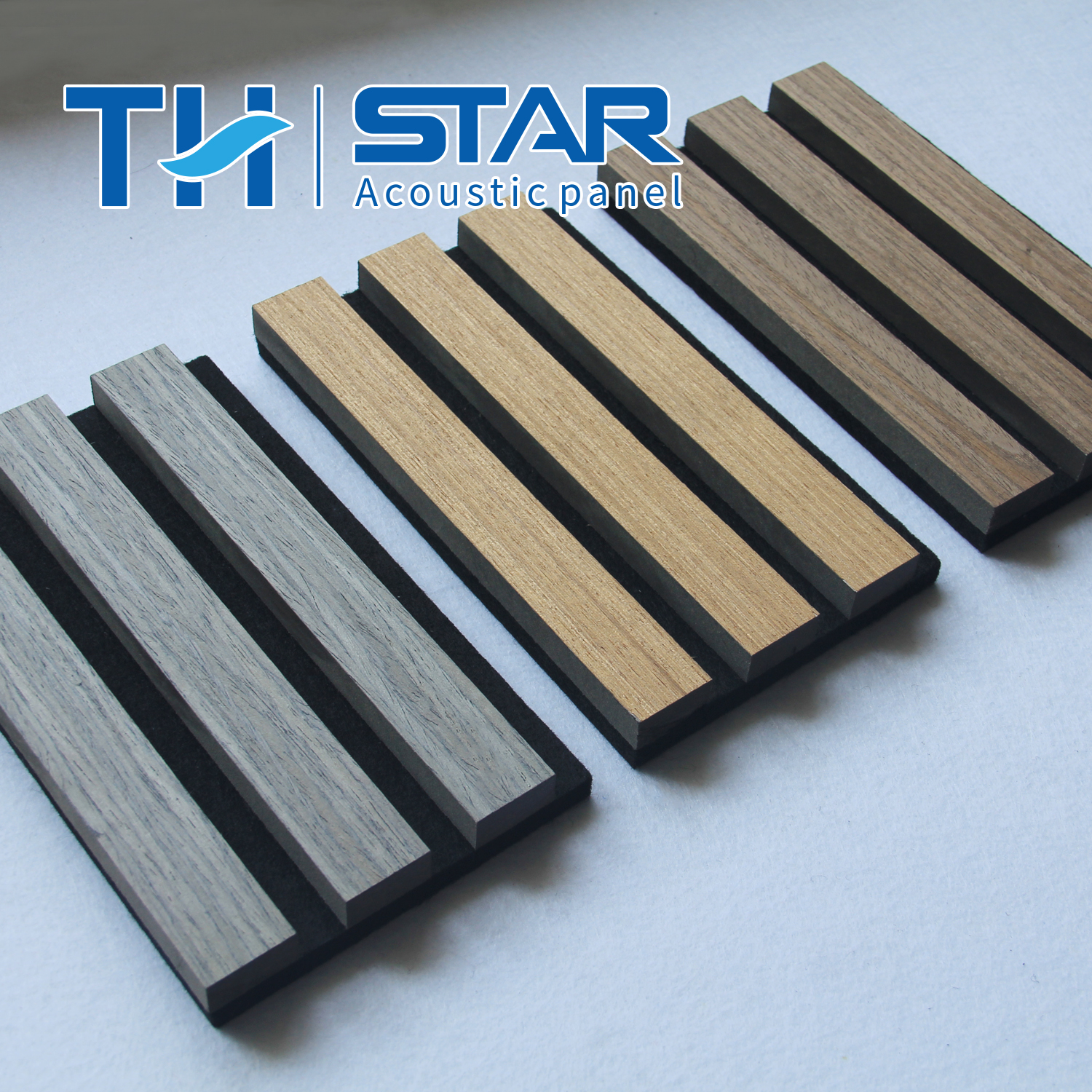 Wood Veneer Mdf Wood Slat Acoustic Panelschina Th Star