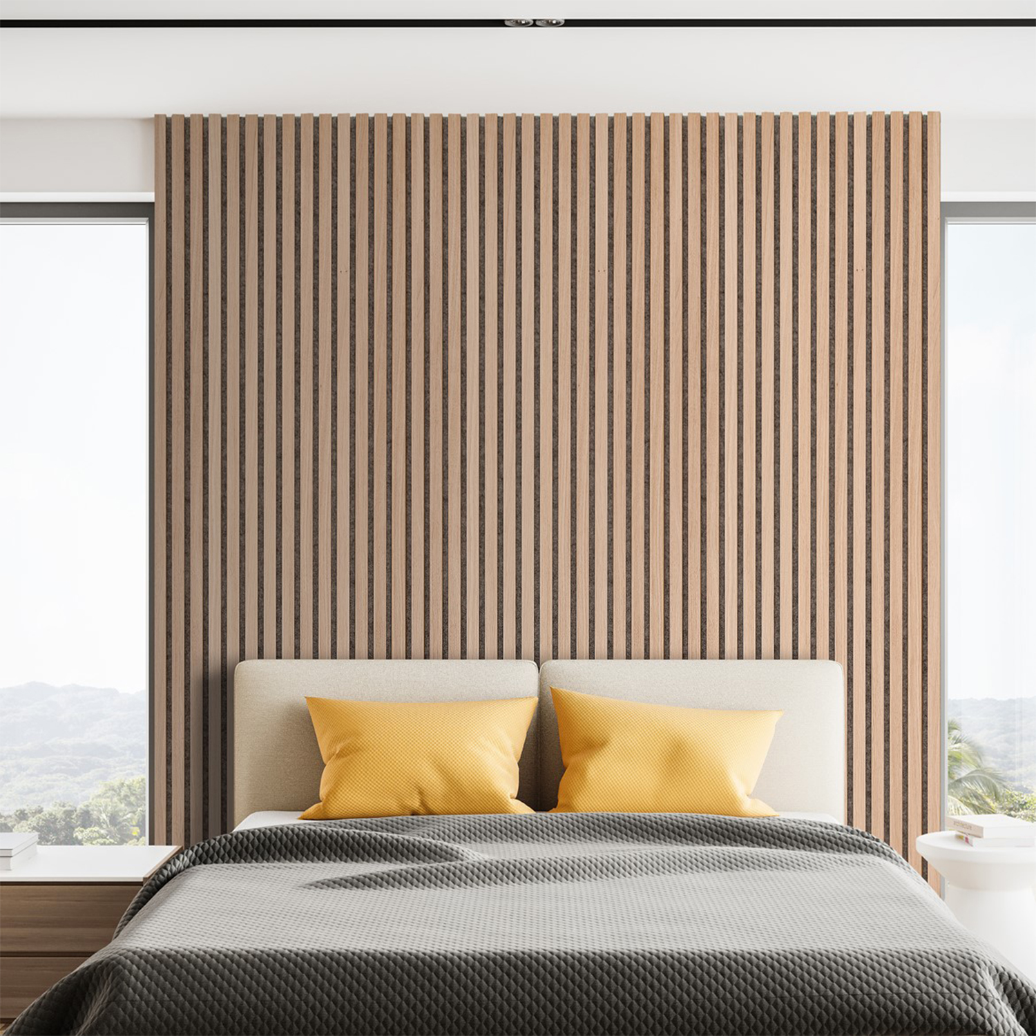 Material Mdf Pet Board Acoustic Wooden Slat Wall PanelsChina ThStar